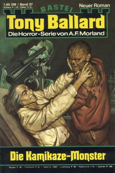 Tony Ballard Nr. 037: Die Kamikaze-Monster
