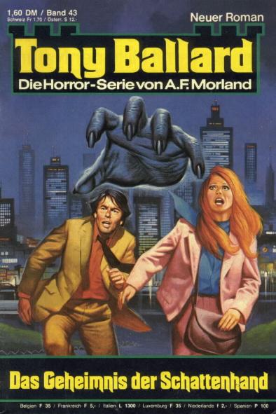 Tony Ballard Nr. 043: Das Geheimnis der Schattenhand