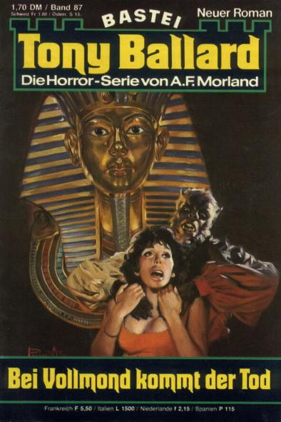 Tony Ballard Nr. 087: Bei Vollmond kommt der Tod