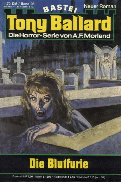 Tony Ballard Nr. 098: Die Blutfurie
