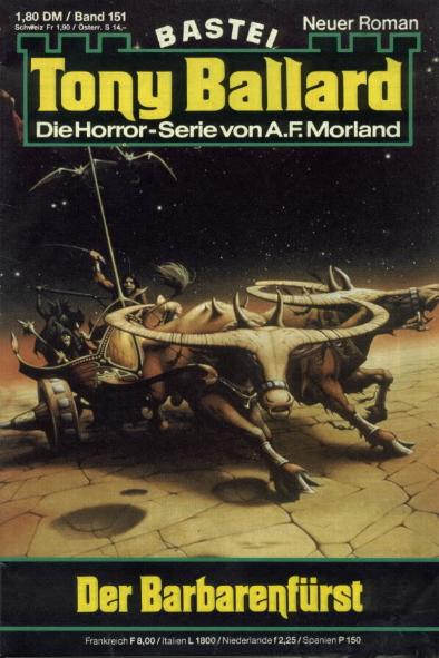 Tony Ballard Nr. 151: Der Barbarenf&uuml;rst