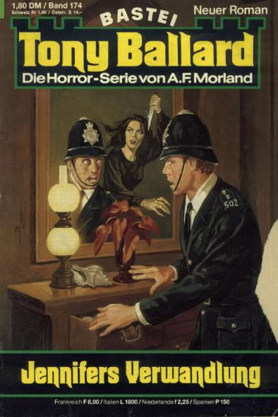 Tony Ballard Nr. 174: Jennifers Verwandlung