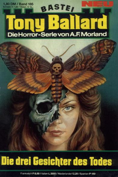 Tony Ballard Nr. 185: Die drei Gesichter des Todes