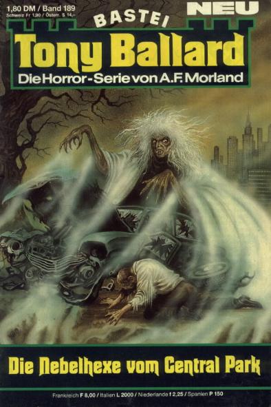 Tony Ballard Nr. 189: Die Nebelhexe vom Central Park