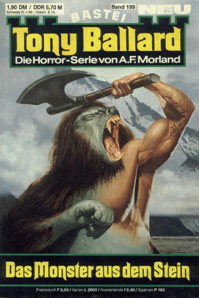 Tony Ballard Nr. 199: Das Monster aus dem Stein