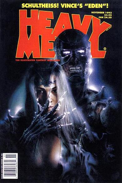 "HEAVY-METAL" Magazin vom November 1993