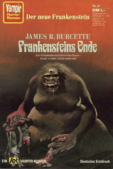 Vampir-Horror-Roman Nr. 21: Frankensteins Ende
