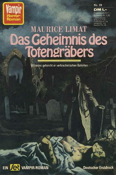 Vampir-Horror-Roman Nr. 29: Das Geheimnis des Totengr&auml;bers