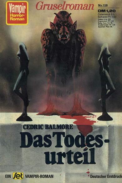 Vampir-Horror-Roman Nr. 118: Das Todesurteil