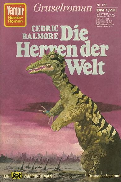 Vampir-Horror-Roman Nr. 179: Die Herren der Welt