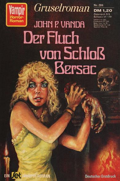 Vampir-Horror-Roman Nr. 204: Der Fluch von Schlo&szlig; Bersac