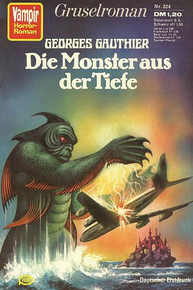 Vampir-Horror-Roman Nr. 224: Die Monster aus der Tiefe