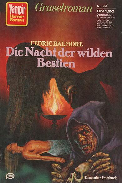 Vampir-Horror-Roman Nr. 251: Die Nacht der wilden Bestien