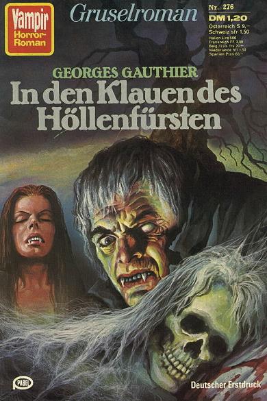 Vampir-Horror-Roman Nr. 276: In der Klauen des H&ouml;llenf&uuml;rsten