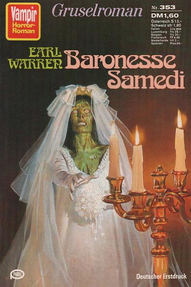 Vampir-Horror-Roman Nr. 353: Baronesse Samedi