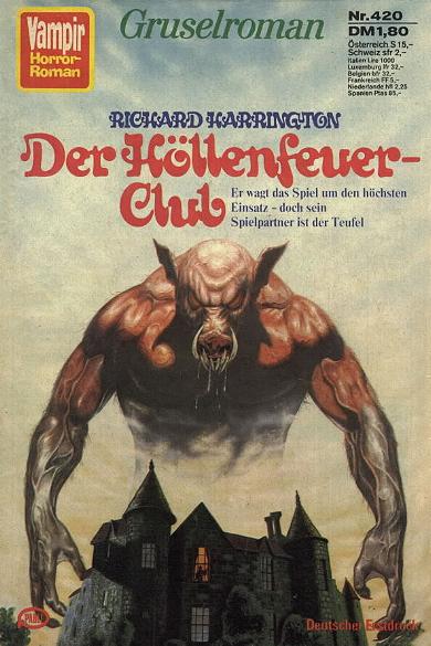 Vampir-Horror-Roman Nr. 420: Der H&ouml;llenfeuer-Club