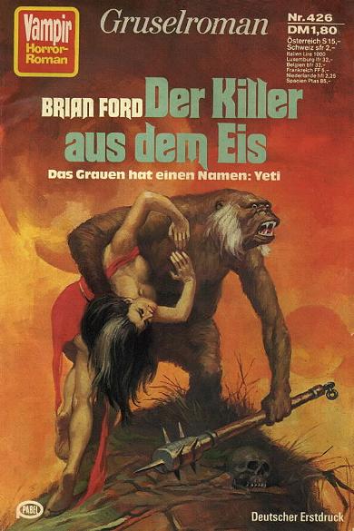 Vampir-Horror-Roman Nr. 426: Der Killer aus dem Eis